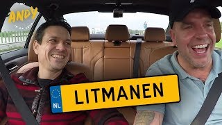 Jari Litmanen  Bij Andy in de auto