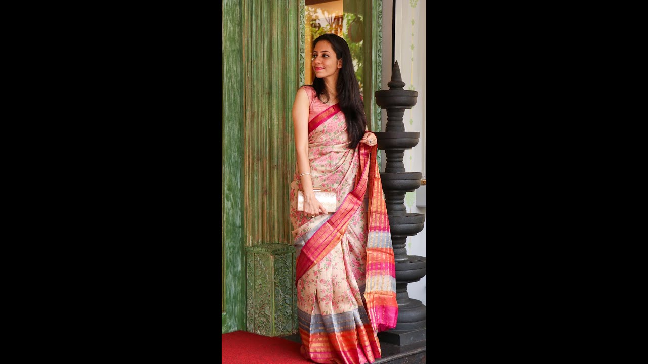Tussar Silk Saree with Anya Boutique | Fashion on Fleek