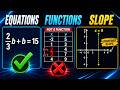 Algebra-1 Practice Solutions | Equations, Functions, and Slope