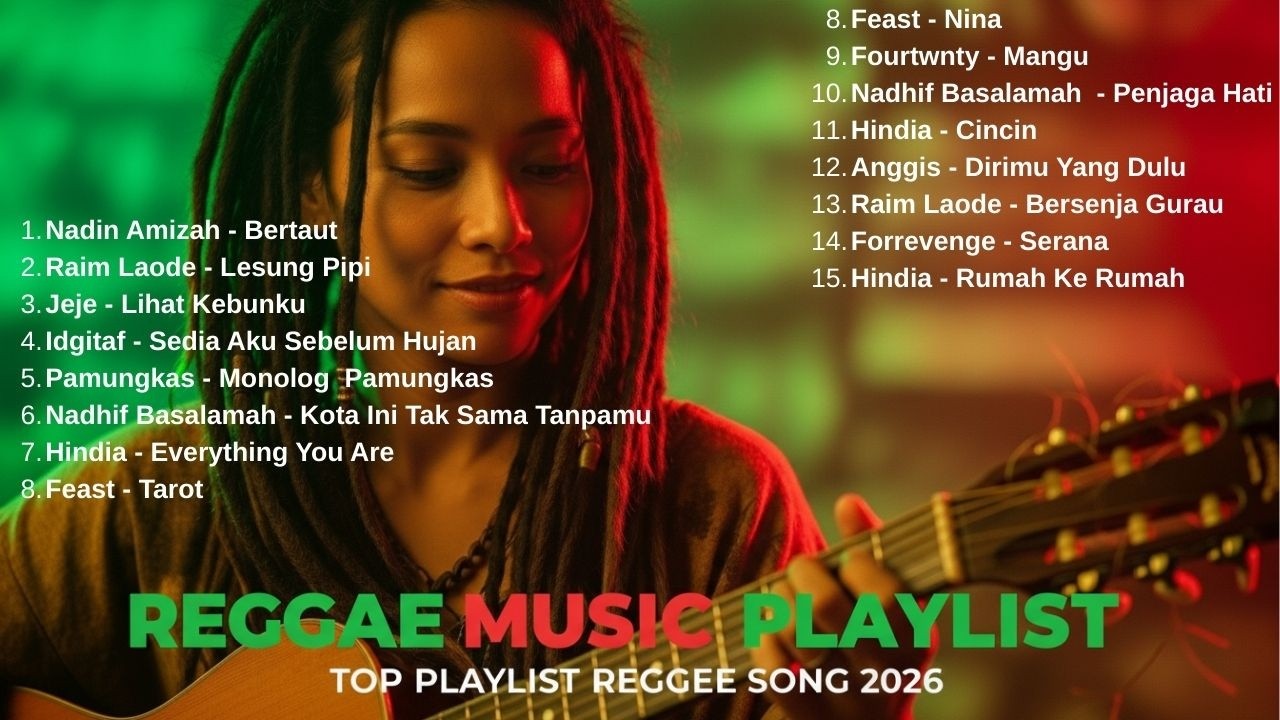 [Playlist] Lagu Reggae Hits 2026 Indonesia 🎶 Full Album Playlist Cover Spotify Paling Banyak Dicari