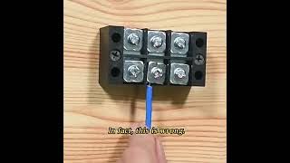 M4 starter motor terminal block 50*32 TB06202 iron:brass rod motor terminal block