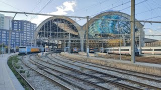 AZAFT Tren Azul histórico 03-12-2023 - Salida Barcelona Estació de França hacia Casetas, Zaragoza.