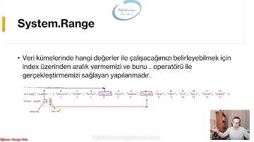 273) (C# 8.0)Ranges and Indices - System.Range Türü