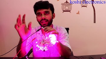 Single colour pixel led