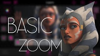 Smooth zoom in/out tutorial with codes  | video Star