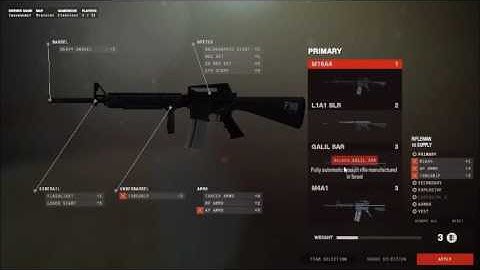 M16A4/L1A1 Reload bug