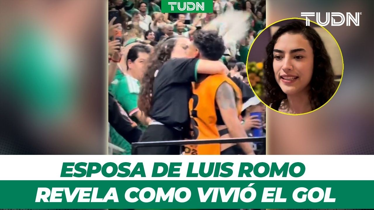 ⚽ Así vivió la esposa de Luis Romo el sueño del gol en el Mundial | TUDN