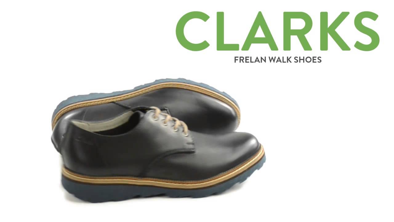 Clarks Frelan Walk Shoes - Lace-Ups (For Men) - YouTube