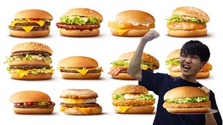 マクドナルドの人気バーガー当てるまで帰れま10！したらやばいｗｗ放送事故起きかけたｗｗｗ【出オチ】