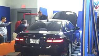 Tuned Dinan 335i on the dyno