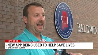 Baldwin County 9-11 using 'what3words' GPS program to save lives- NBC 15 WPMI Profile