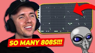 Making A Crazy 909 Drill Beat From Scratch Like Ghosty!
