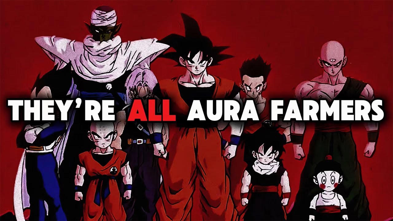 everyone in dragonball is an aura farmer...