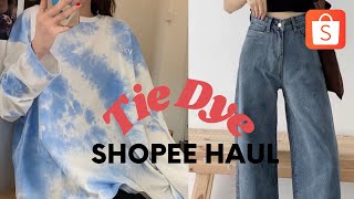 Tie Dye Shopee Try-On Haul