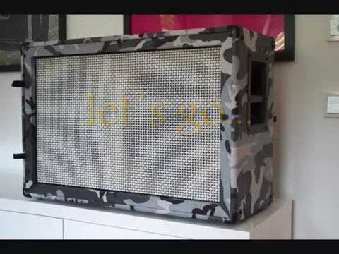 Handmade Camo Design 2x12 Guitar Speaker Cabinet Youtube