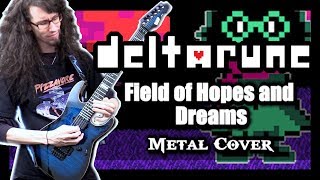 DELTARUNE Field of Hopes and Dreams - METAL cover by ToxicxEternity!