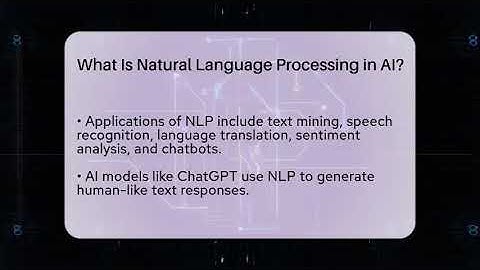 What Is Natural Language Processing in AI? | AI and Machine Learning Explained News