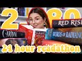 Reading for 24 hours challenge  24 hour readathon vlog