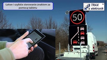 VMS trailer/Mobilny znak zmiennej treści/Mobile VMS