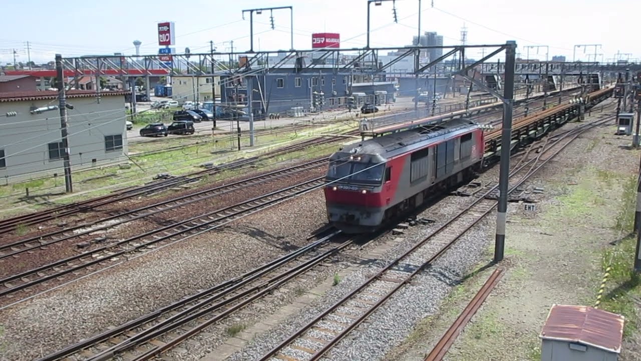 五稜郭機関区 9099レ EH800-10 A8807 / DF200-63 A8850 五稜郭駅 着/発