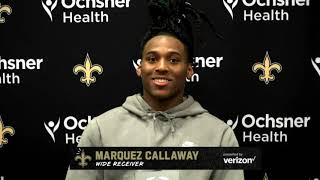 Marquez Callaway on Progression in 2021 | New Orleans Saints