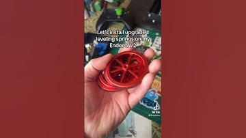 UPGRADED level springs for my Ender 3 v2 ! #3dprinting #3dprint #upgrade #tutorial #trending #new