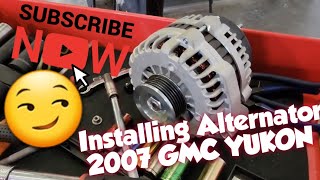How to: Install Alternator on a 2007 GMC Yukon