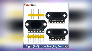 VL6180/VL53L0X/VL53L1X Time of Flight (ToF) Laser Ranging Sensor