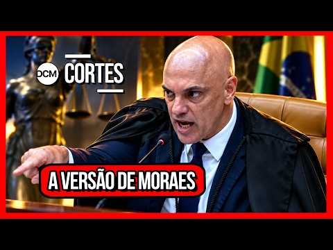 ALEXANDRE DE MORAES DENIES ANY WRONGDOING AND CLAIMS TO BE A VICTIM OF A COUP PLOT