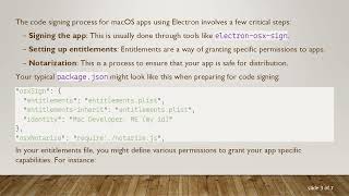 Solving Electron App Code Signing Issues: Restoring User Permissions on macOS