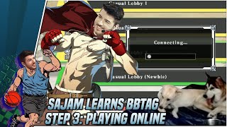 Sajam Learns BlazBlue Cross Tag Battle | Step 3: Playing vs. Humans