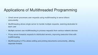 Medium Summary | Lecture 27: Multithreading-I