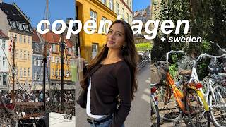 scandi spring 𐦍*:⋆| exploring copenhagen & sweden for the first time 🇩🇰🇸🇪