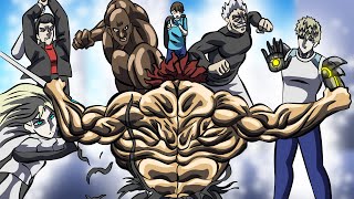 YUJIRO VS S CLASS FULL FIGHT | OPM | Baki grappler Resimi