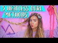 Testing 5 Ways to Get Heatless Curls