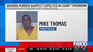 Georgia murder suspect booked in Baldwin County after manhunt that shut down I-65 for hours