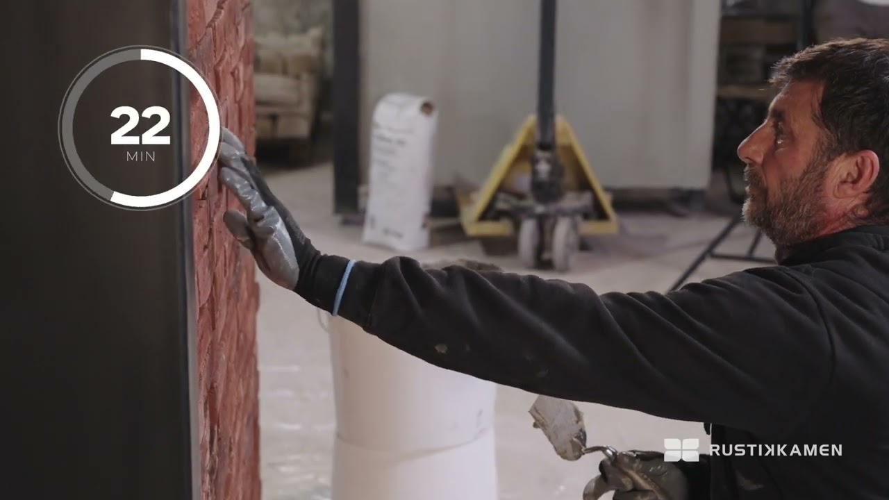 Postavljanje: dekorativna tanka opeka