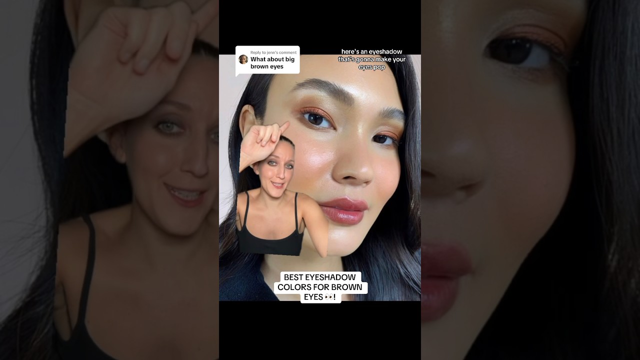 BEST EYESHADOW FOR BROWN EYES 👀! 