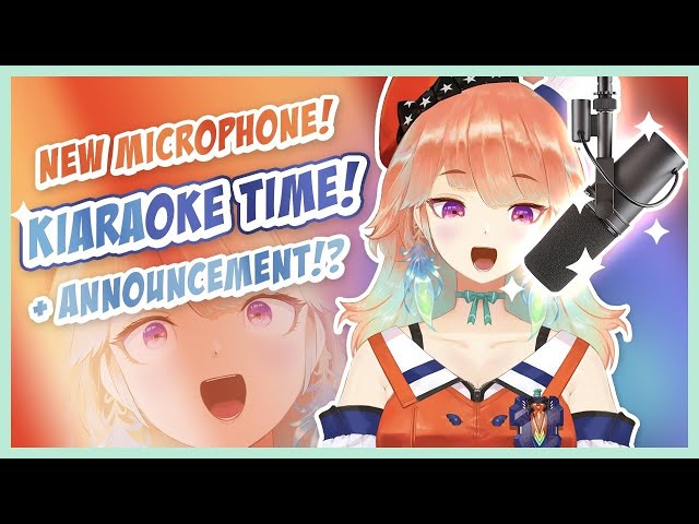 【ANNOUNCEMENT】NEW MIC HYPE !!!! #kfp #キアライブのサムネイル