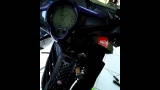 Ninja 250 muffler sound @ jupiter mx 200cc