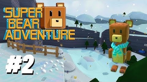 Super Bear Adventure || All Sekret Chests With & Skins Walkthrough
