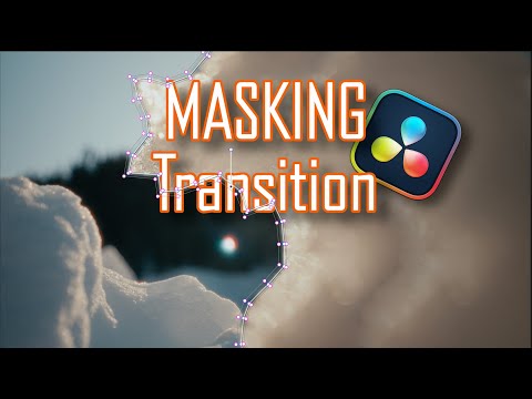 MASKING Transition: FREE and STUDIO Version / DaVinci Resolve / Tutorial