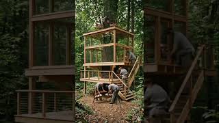 Designing the Perfect Modern Treehouse #interiordesign #transformyourhome