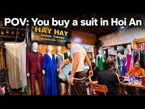 I Bought A Tailored Suit In Vietnam For $100 (Insane Value)