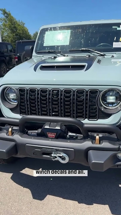The Last V8 Jeep. Ever.