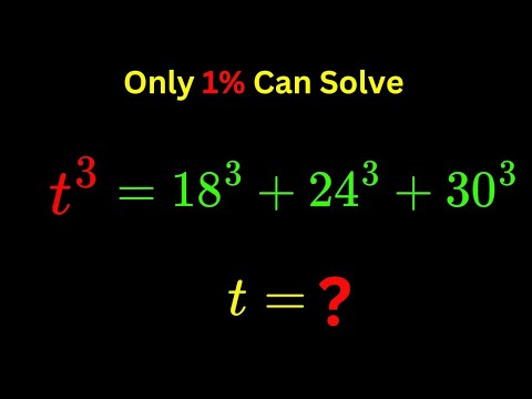 USA Math Challenge | 95% Fail This Cube Algebra Trick
