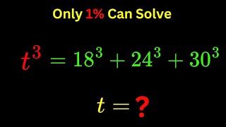 USA Math Challenge | 95% Fail This Cube Algebra Trick