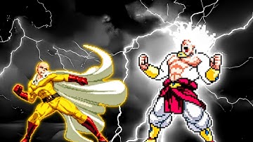 Manga Saitama V2 OP (New) VS Limit Break Broly SSJ4 V2 OP in Mugen