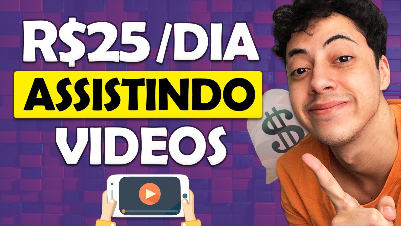 Ganhe R$25 p/dia nesse Site que Paga para Assistir Videos!