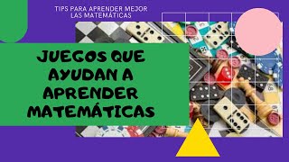 👏 COMO APRENDER MATEMÁTICAS JUGANDO 🎲🧩♟👾